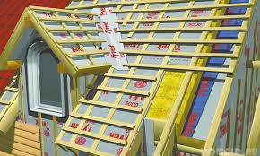 Обеспечение гидроизоляции металлочерепичной крыши при помощи проходного элемента и гидроизоляционной пленки