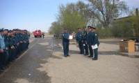 Ипатовский район второй год подряд принимает участников краевых соревнований по пожарному биатлону