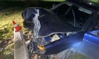 В Ипатово небезопасная скорость движения  привела к автоаварии,  в которой пострадал водитель