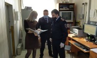В Ипатовском городском округе представитель общественного совета посетила с проверкой отдел полиции
