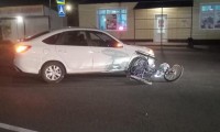 В Ипатово под колёса автомобиля угодил водитель велосипеда