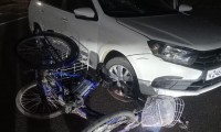 В Ипатово под колёса автомобиля угодил водитель велосипеда