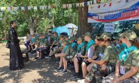 Казаки и представители администрации Ипатовского городского округа организовали полевой выход для детей